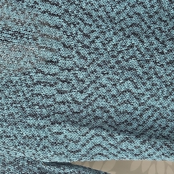 Black and teal maurices sweater M - Picture 3 of 5